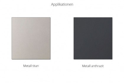 Vara von Hartmann - Lowboard Kerneiche/ Metall titan