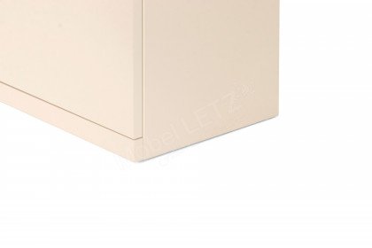 Lavita von Rietberger - Highboard Lack crema/ Asteiche inklusive Beleuchtung