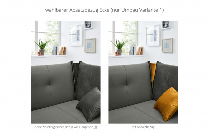 Velvet von HAPO - Boxspringliege anthrazit