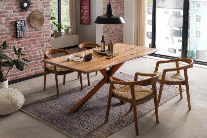 Tops & Tables von SIT Möbel - Esstisch mit antikbraunem Spinnengestell