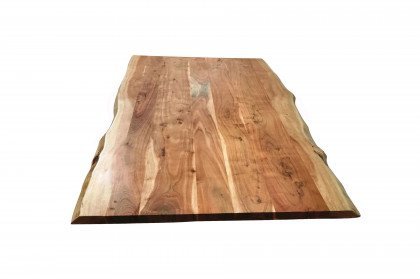 Tops & Tables von SIT Möbel - Esstisch mit einer geschwungenen Baumkantenplatte