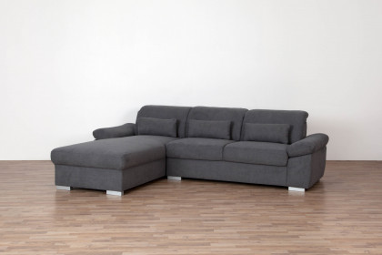 Delta-LE23 von Grant Factory - Ecksofa links grau