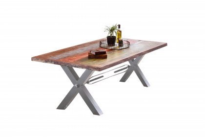 Tops & Tables von SIT Möbel - Esstisch mit silbernem X-Gestell