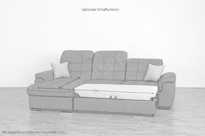 Bilbao von Grant Factory - Ecksofa links anthrazit