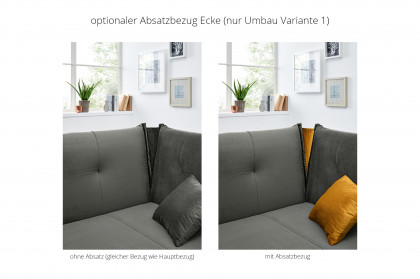 Velvet von HAPO - Boxspringliege altrosa