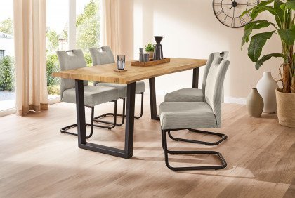 MCA furniture Stuhl Greyton Möbel mit | - Edelstahlgestell Ihr Letz Online-Shop