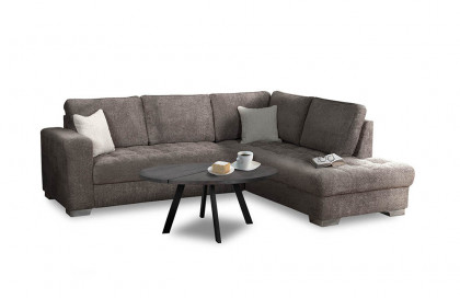 Nancy-LE19 von Grant Factory - Eckcouch rechts grau