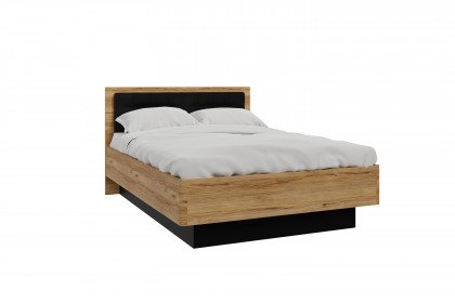 Tuluza von Forte - Queen-Size-Bett 140x200 cm mit Sockelbettkasten
