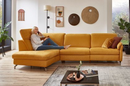 Sardena von vito - Ecksofa Ausführung links yellow