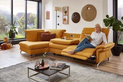 Sardena von vito - Ecksofa Ausführung links yellow