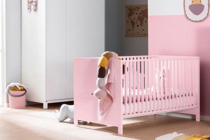 Olli von Paidi - Spossen-Kinderbett rosé Liegefläche 70x140 cm