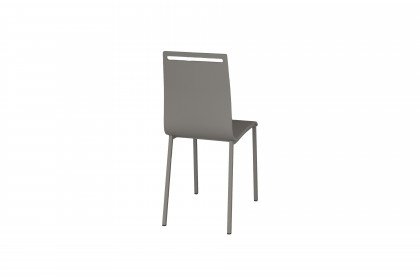 Nera von CANCIO - Stuhl in Titanium