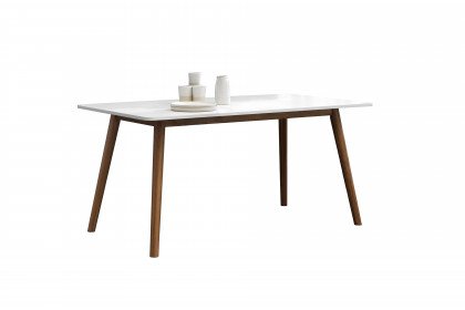 Turin von Skandinavische Möbel - Esstisch mit weißer MDF/ Melamin Tischplatte