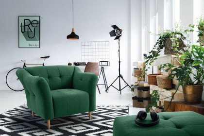 Pro.Com Verona - in Online-Shop Dunkelgrün | Letz Ihr Möbel TV-Sessel