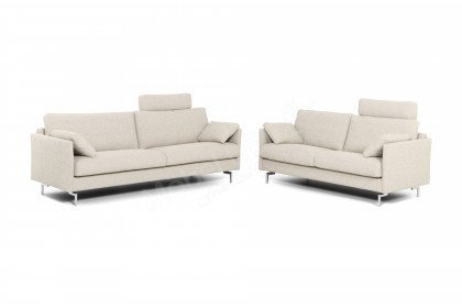CL 990 von Erpo Polstermöbel - Sofa-Duo beige