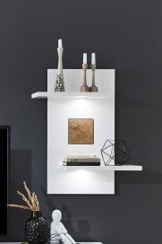 Topeka von IDEAL Möbel - Wohnwand 10 weiß/ Eiche