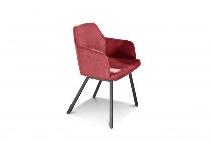 Calimera 3002 von MONDO - Stuhl mit pulverbeschichtetem Gestell