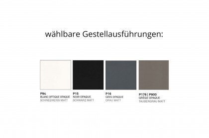 Academy von connubia by calligaris - Kunststoffstuhl grau/ schwarz