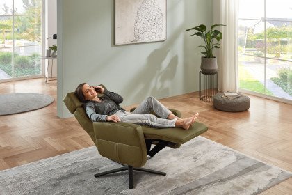 Talao Lazyline von vito - Drehsessel olive