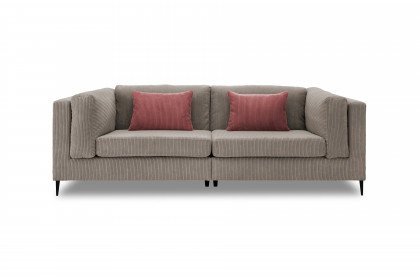 Roma von Benformato - Couch grau-braun