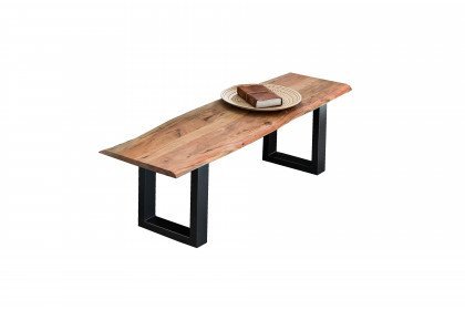 Tables & Co. von SIT Möbel - Bank aus Akazie natur mit Baumkante