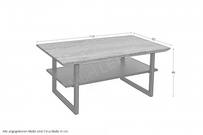 Stella von Elfo Möbel - Wohnwand Eiche