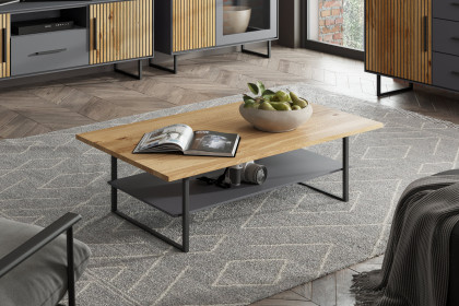 Stella von Elfo Möbel - Wohnwand Eiche