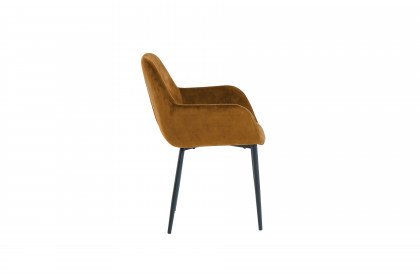 Sit & Chairs von SIT Möbel - Polsterstuhl in dunklem Gelb