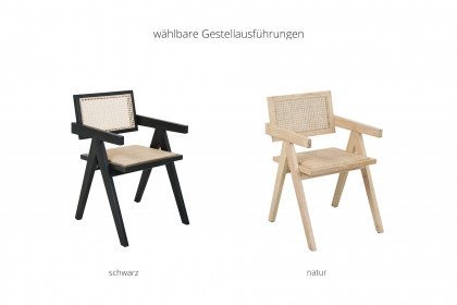 Kenas von SIT Möbel - Stuhl mit geflochtenem Rattan