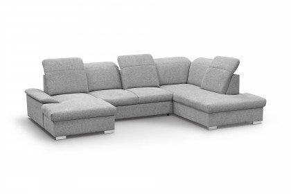 S500 von Dietsch - XXL-Sofa Ausführung rechts silber