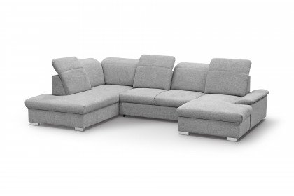 S500 von Dietsch - XXL-Sofa Ausführung links silber