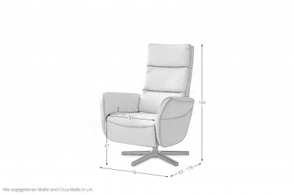 PN-RS20038 von Polinova - Relaxsessel pearl