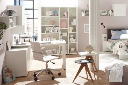 now! home office von Hülsta - Schreibtischkombi mit Natureiche-Akzent