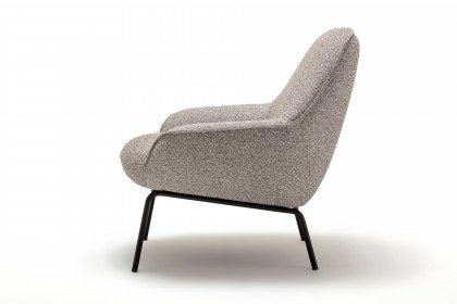 CR.482 von creation by Rolf Benz - Sessel telegrau-graubeige