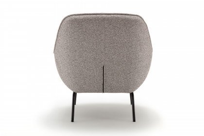 CR.482 von creation by Rolf Benz - Sessel telegrau-graubeige