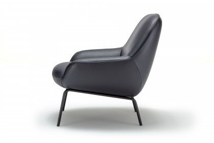 CR.482 von creation by Rolf Benz - Einzelsessel schwarzblau