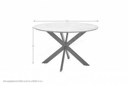 Pedro von Stolkom - Esstisch mit runder Tischplatte