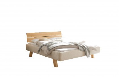 Lieke von SchlafKONTOR trendline - Bett 180x200 cm Nadelholz - Cord beige
