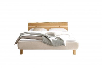 Lieke von SchlafKONTOR trendline - Bett 180x200 cm Nadelholz - Cord beige