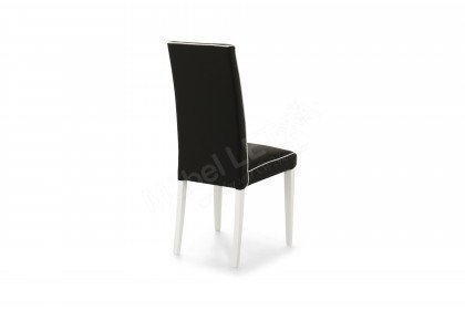 6099/A von IS-Stilmöbel - Stuhl mit weißer Ziernaht