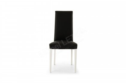 6099/A von IS-Stilmöbel - Stuhl mit weißer Ziernaht
