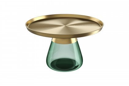 Drop von Akante - Couchtisch mit Flaschenglas/ bronze
