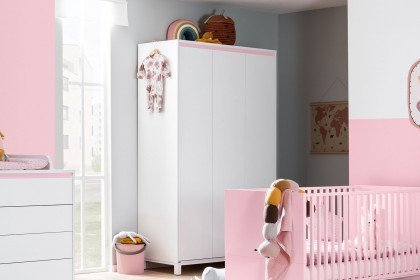 Olli von Paidi - Babyzimmer-Einrichtung kreideweiß - rosé