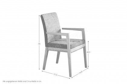 Enjoy von Rietberger - Stuhl in Granit