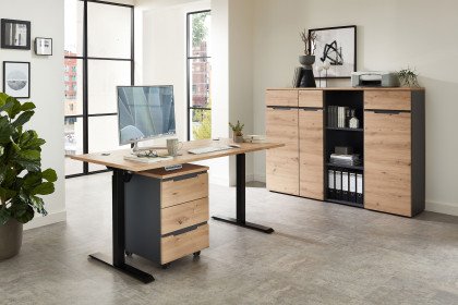 Memphis von Innostyle - Büroset mit höhenverstellbarem Schreibtisch