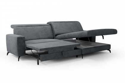 Bolero-LE23 von Sit & More - Polsterecke Variante rechts grau