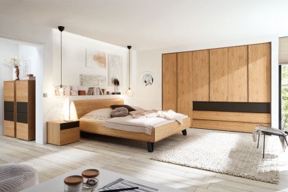 Pulso von hülsta - Schlafzimmer Natureiche Furnier mit grauen Akzenten