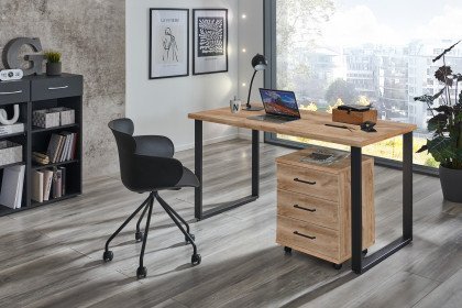 Wimex Home Desk Rollcontainer graphit | Möbel Letz - Ihr Online-Shop