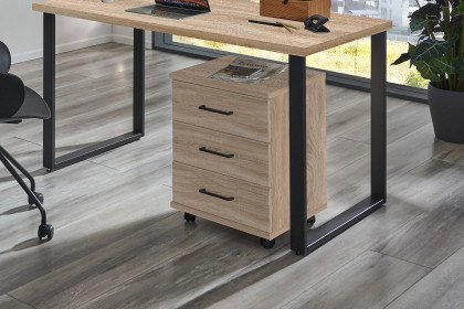 Home Desk von Wimex - Rollcontainer Eiche sägerau