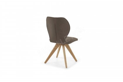 Colorado Trend-Line von Niehoff Sitzmöbel - Stuhl mit braunem Bezug